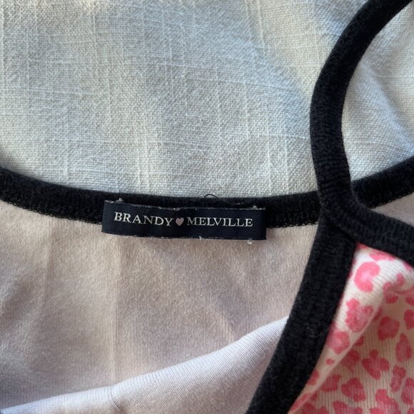 Brandy Melville Cheetah Print Cropped Tank - Picture 4 of 5